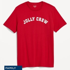 Christmas “Jolly Crew” T Shirt